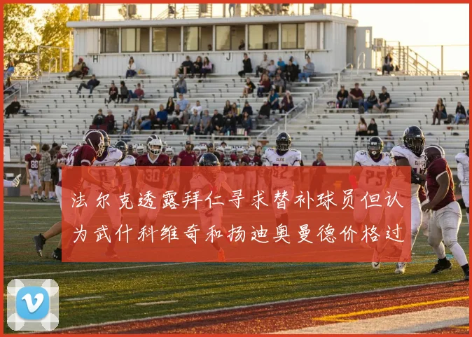 法尔克透露拜仁寻求替补球员但认为武什科维奇和扬迪奥曼德价格过高